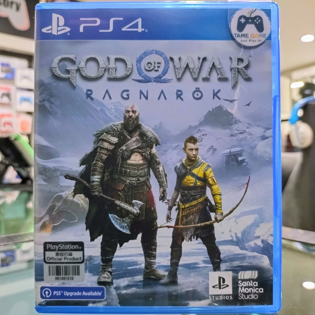 (ภาษาไทย) มือ2 PS4 God of War Ragnarok แผ่นPS4 เกมPS4 มือสอง (เล่นกับ PS5 ได้)