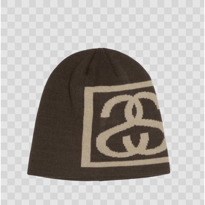 Stussy beanie hat SS Link brown