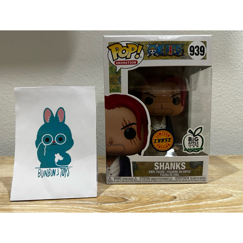 Funko pop One Piece : SHANKS CHASE (BIG APPLE)