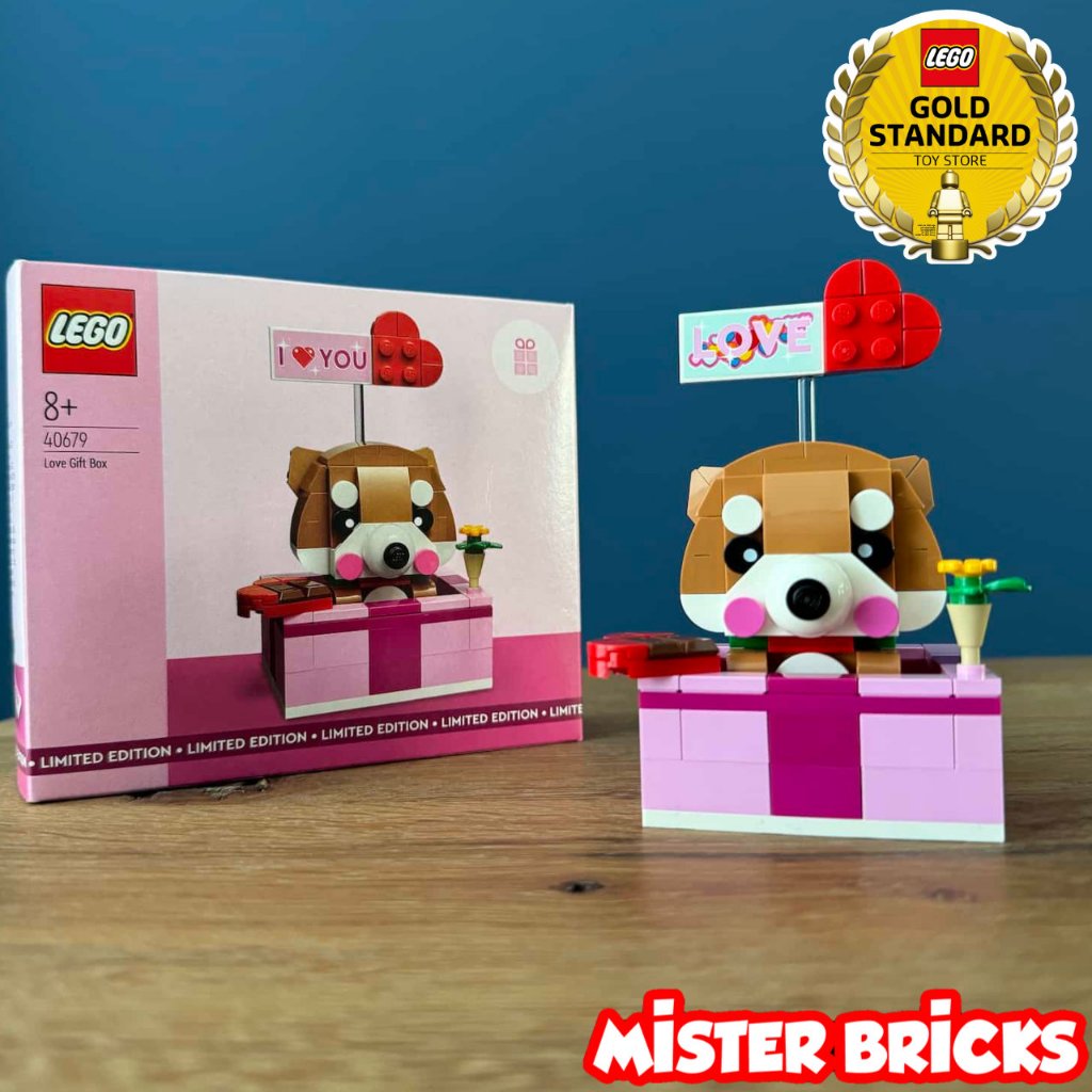 LEGO® Love Gift Box ของขวัญวันวาเลนไทน์พร้อมสุนัขชิบะ