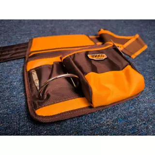 INGCO กระเป๋าเครื่่องมือ แบบคาดเอว รุ่น HTBP020328 ( Tools Pouch with Belt )