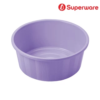 Srithai Superware กะละมังพลาสติก กะละมังซักผ้า ทรงกลม 1 ใบ ขนาด 50 ซม. ปริมาตร 26 ลิตร รุ่น M-86