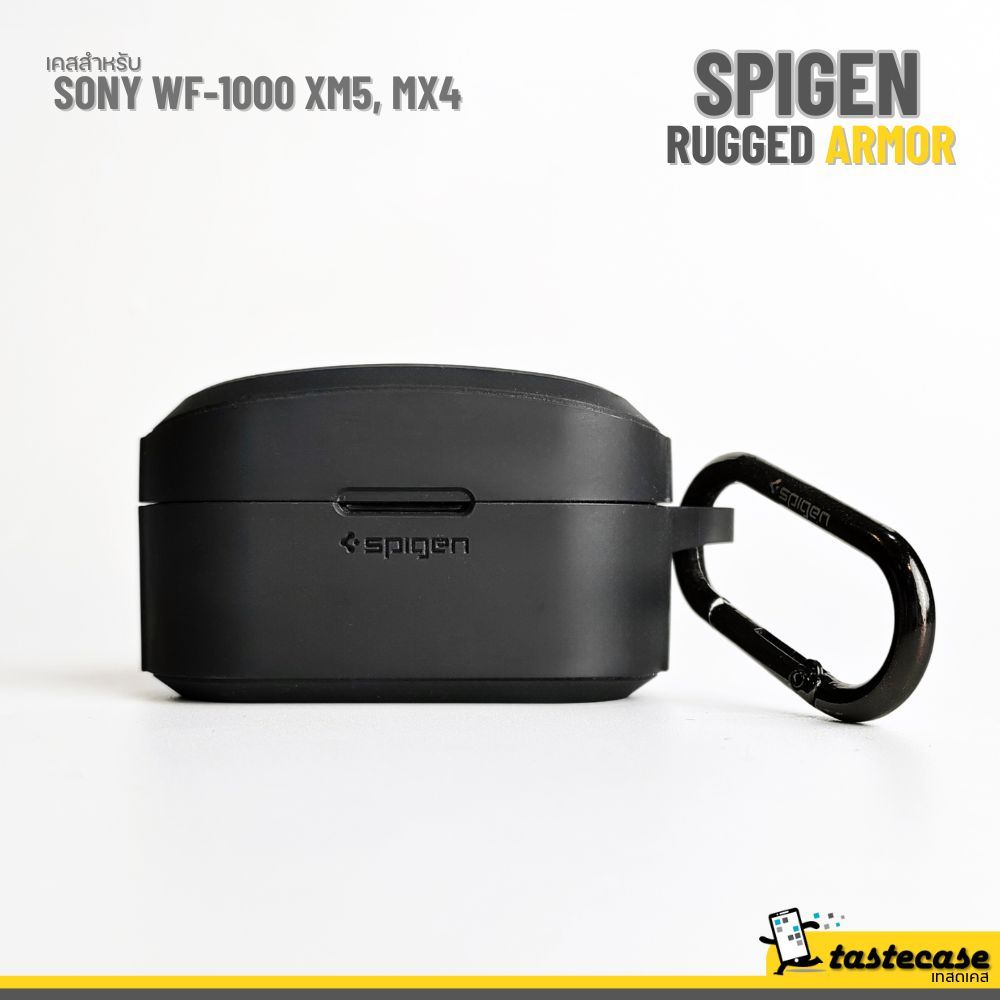 Spigen Rugged Armor เคสสำหรับหูฟัง Sony WF-1000 XM5 และ Sony WF-1000 XM4