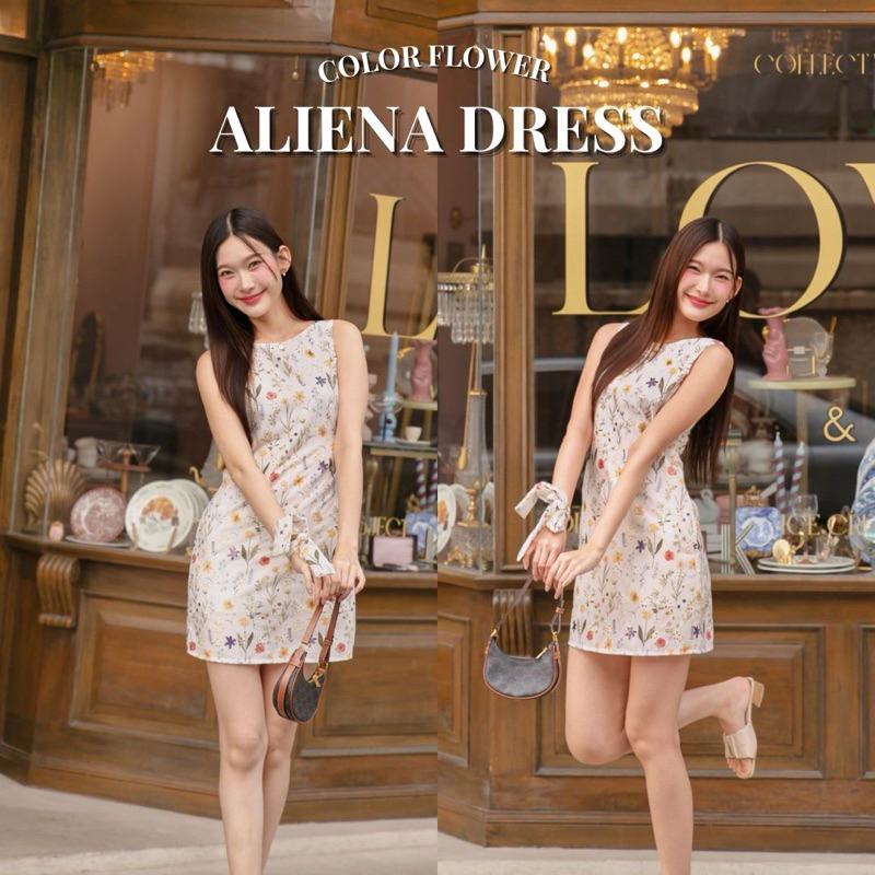 DR0420 LABELLE รุ่น Aliena Flower Dress