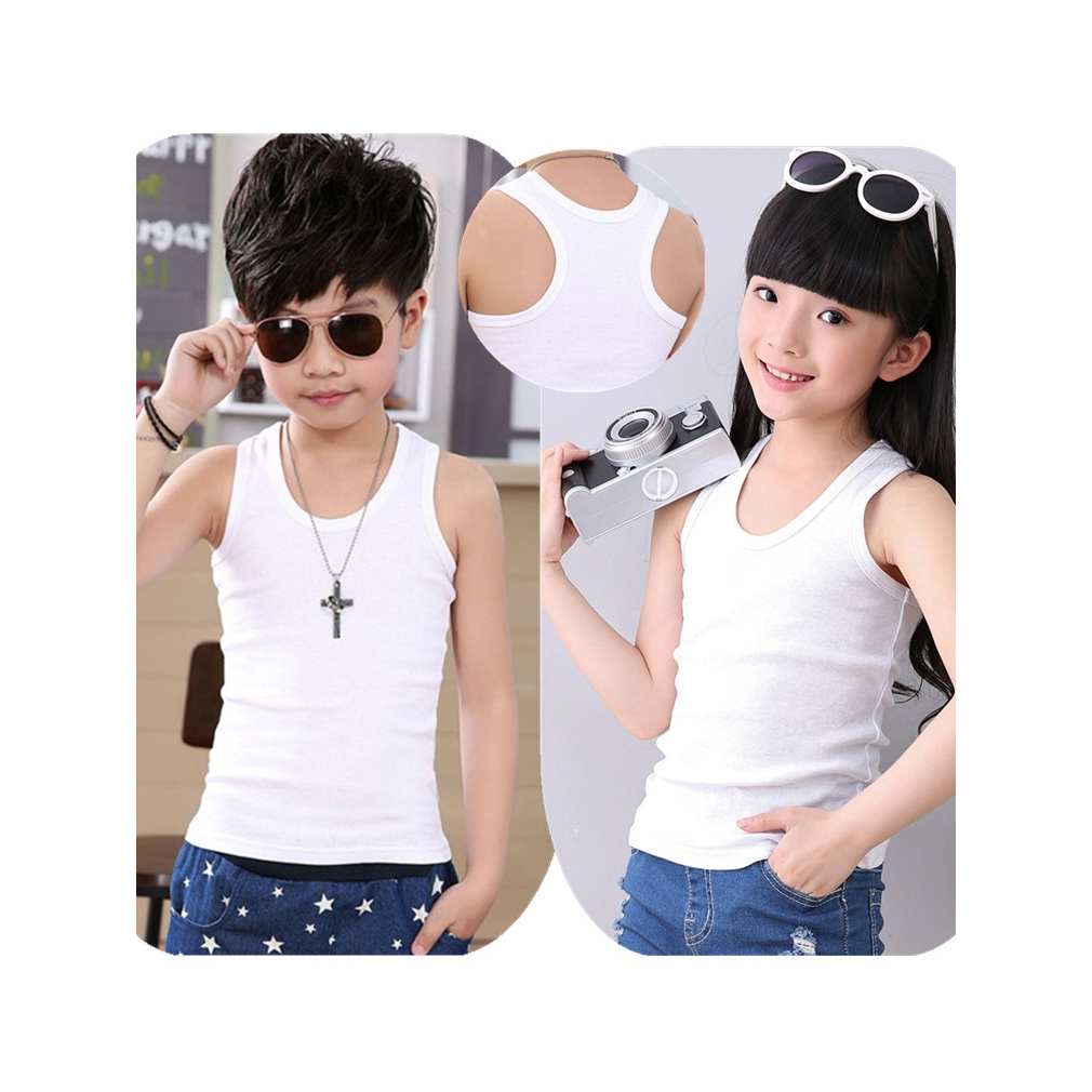 Magma Shop เสื้อกล้ามเด็ก เสื้อกล้ามเด็กชาย เสื้อกล้ามเด็กหญิง เสื้อกล้ามดช เสื้อกล้ามดญ Cotton 100%