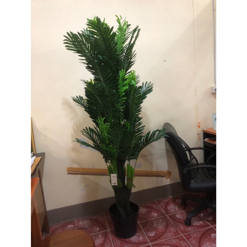 Tree ต้นไม้ปลอม ต้นปาล์มประดิษฐ์ ความสูง 180 เซนติเมตร ต้นไม้ตกแต่งบ้าน