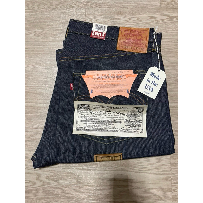 5o1bigE LVC 1944 (เป๋าเขียว) made in usa Size38x38