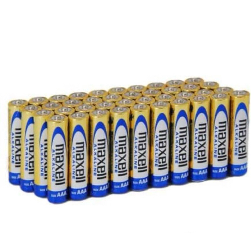 ถ่านalkaline Maxell ขนาดAAหรือAAA 1.5V(กล่อง40ก้อน)ของแท้