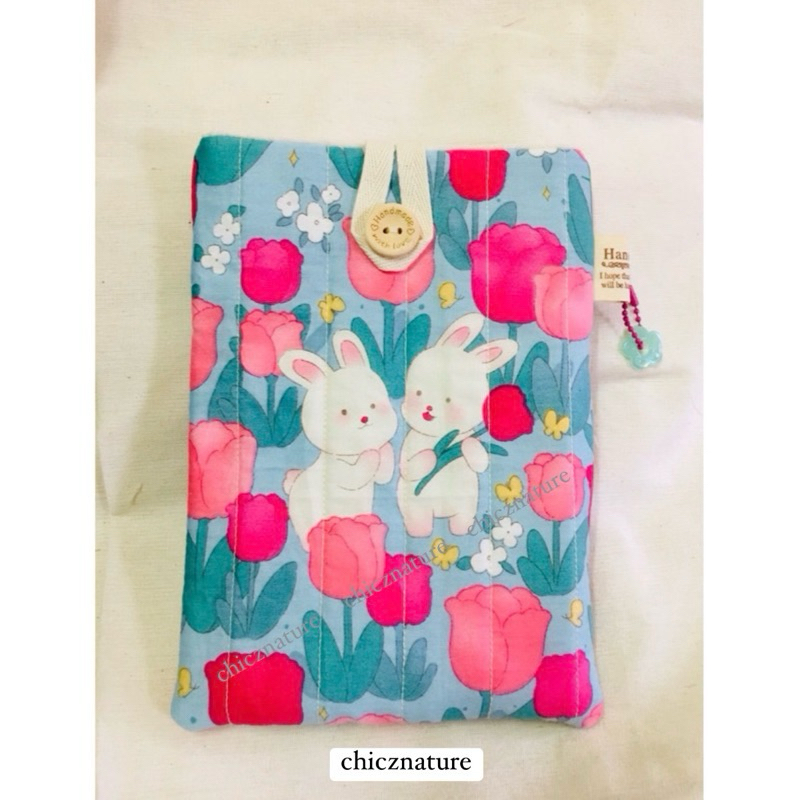 ミ★chicznature ~ซองใส่ Meebook M7, P78 Pro -E reader ซองผ้าคอตตอน 100% บุใยกันกระแทก มีซับใน Handmade