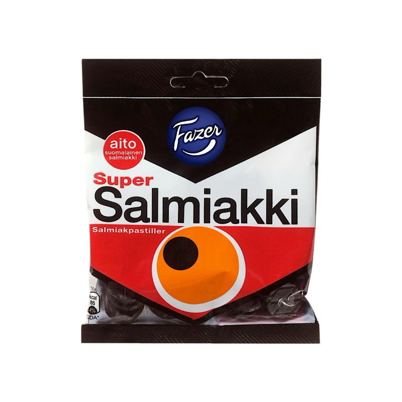 Fazer Super Salmiakki 80g