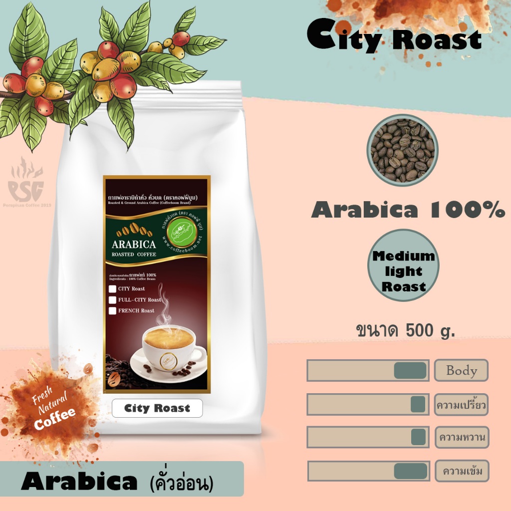 พรไพศาลกาแฟ Arabica 100% (อราบิก้า)