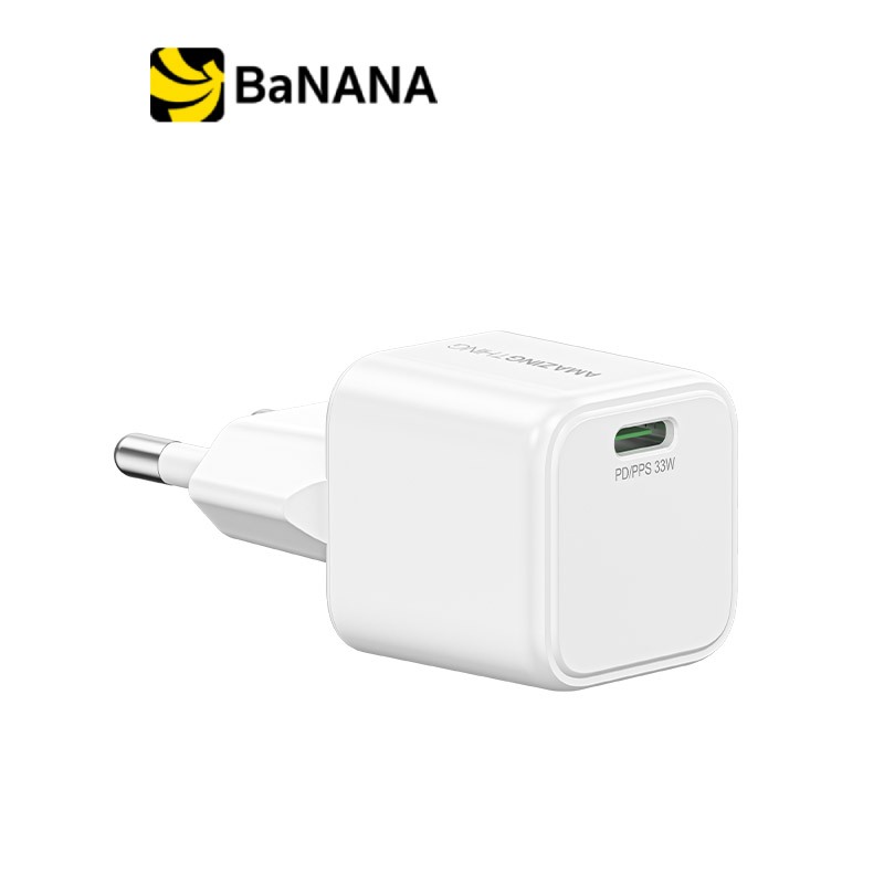 อะแดปเตอร์ AMAZINGthing Wall Charger 1 USB-C Explorer Pro GaN 33W White by Banana IT