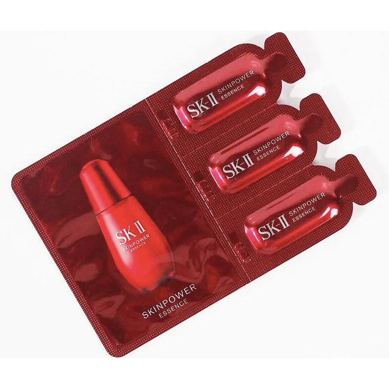 SK-II SKINPOWER Essence 1ml x 3 เอ็สเซ็นส์ เพื่อผิวเปล่งปลั่ง อ่อนเยาว์