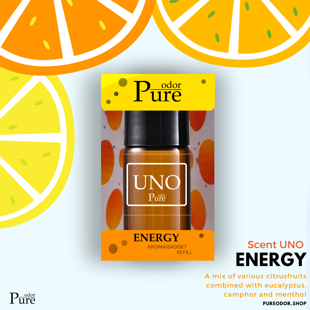 #1 UNO Scent กลิ่นสำหรับ Pureodor Aromagadget
