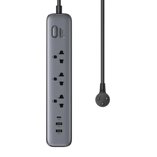 UGREEN ปลั๊กไฟ 30W 3 ช่อง 3680W USB-Ax2 , USB-Cx1 รางปลั๊ก มอก. 1สวิตช์ควบคุม