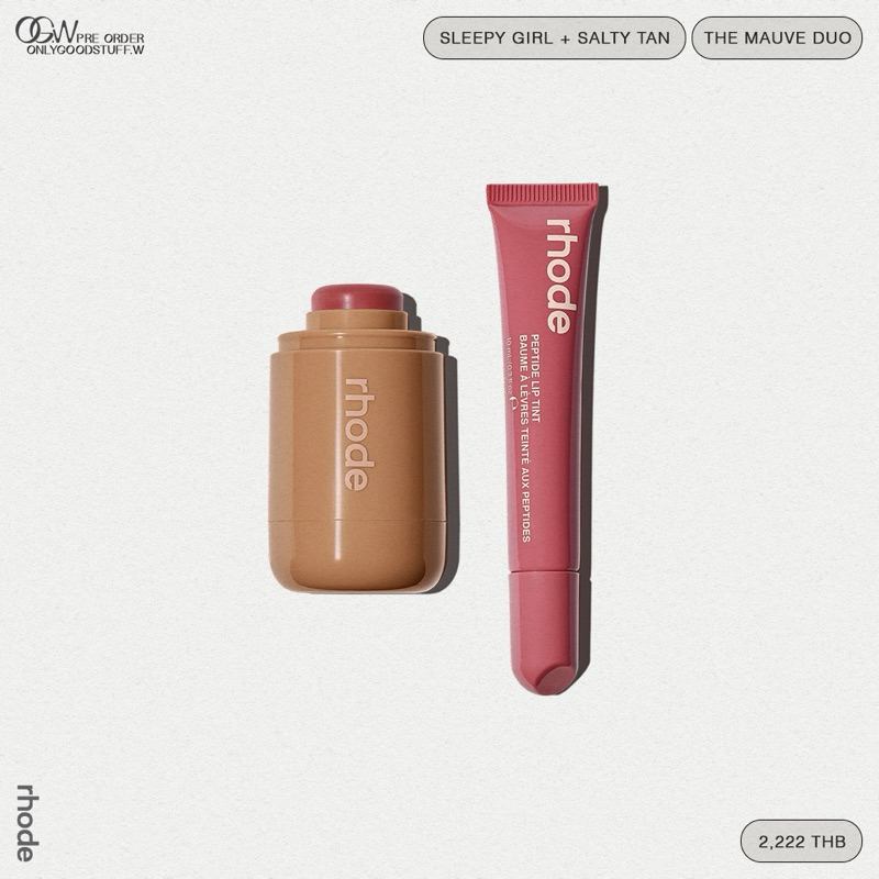 OGW | rhode the duo (blush + lip)