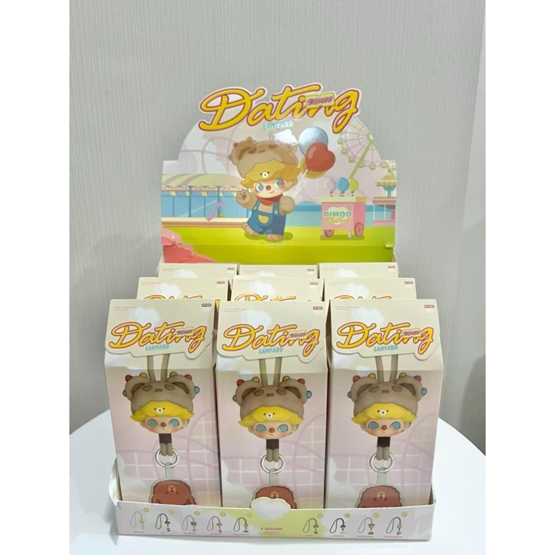 พร้อมส่ง Dimoo Dating สายคล้อง แท้ %แบบยกbox9สุ่มลุ้นsecret