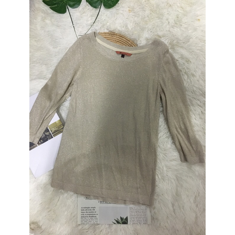 EP เสื้อกากเพชร ขนาด S อก32" ยาว 24"  (ZB2402-3137)