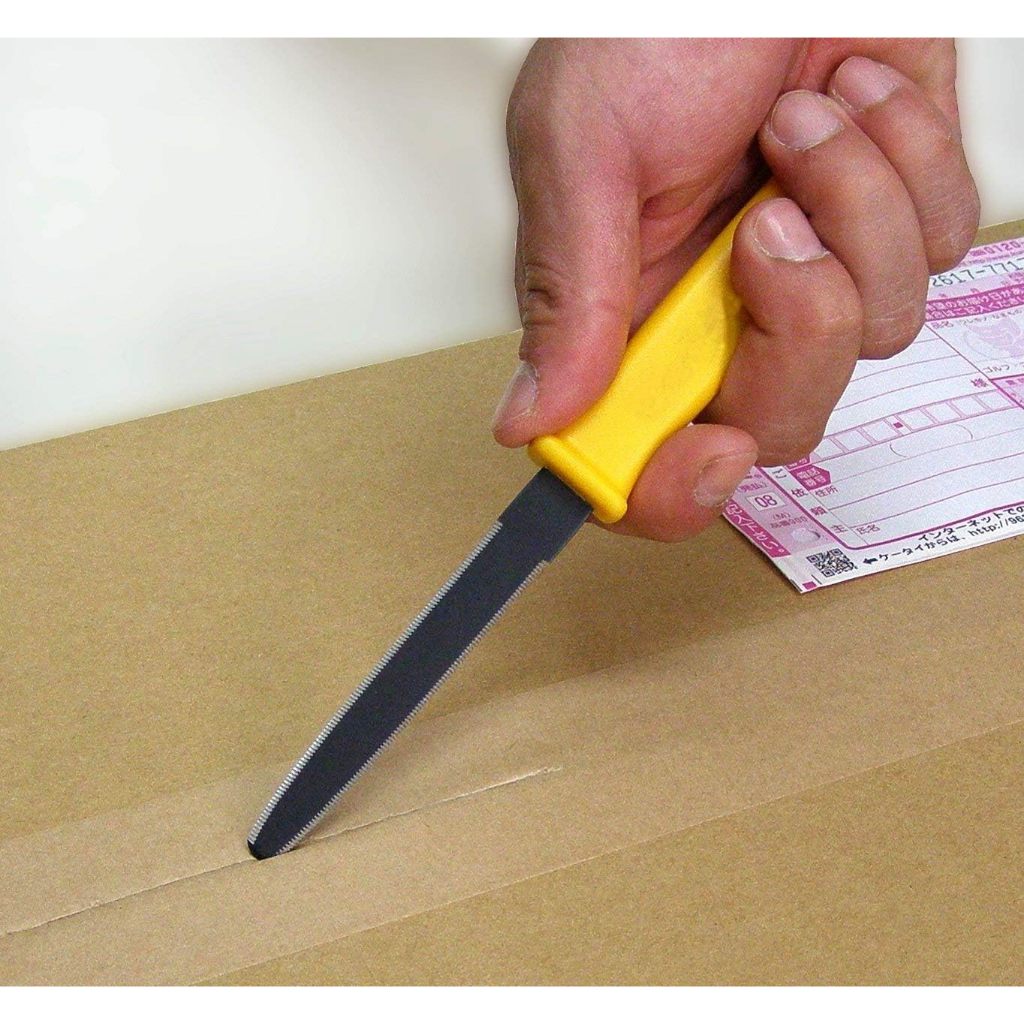 มีด คัตเตอร์ ญี่ปุ่น ที่ตัดกล่อง กล่องกระดาษ ที่ตัดเทป PP แท่นตัดเทป เปิด กล่อง CANARY Safety Box Cutter / Ichinen ราคา ถูกที่สุด ดีลบีเคเค แกลเลอรีภาพที่ 6