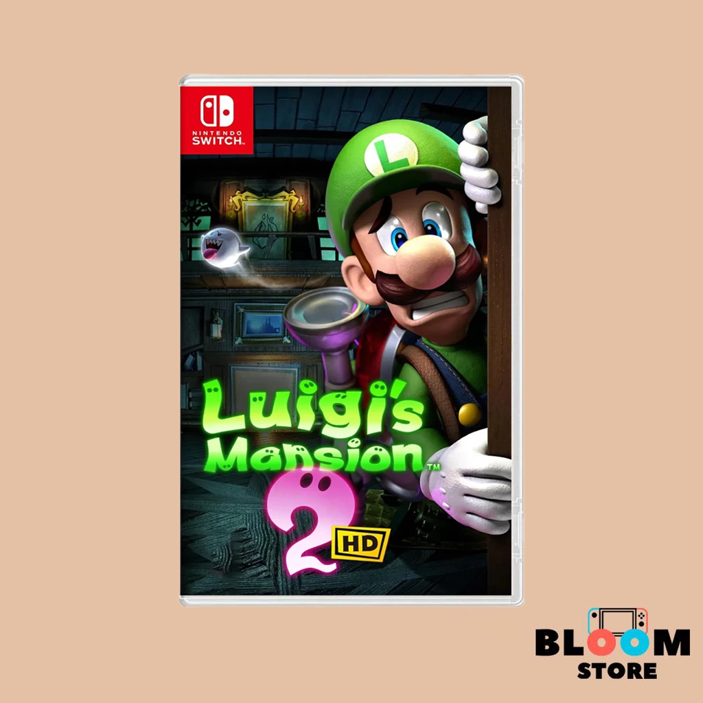 [พร้อมส่ง](มือ1) Nintendo Switch : LUIGI'S MANSION 2 HD (US/Asia)