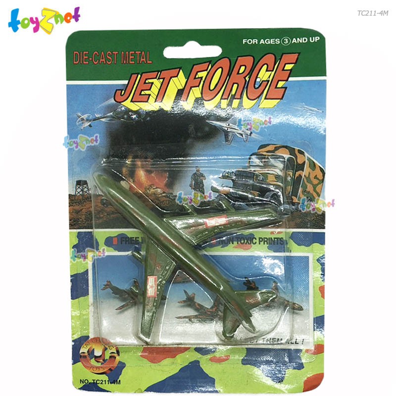 Toyznet ส่งฟรี เครื่องบินรบ DIE-CAST METAL รุ่น TC211-4M