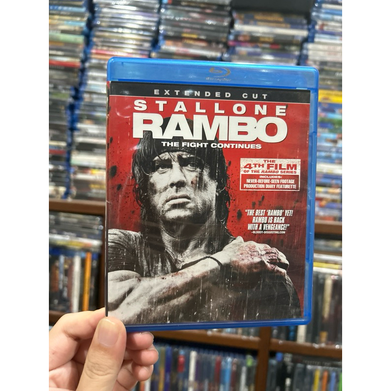 Blu-ray แท้ Rambo 4 : The Fight Continues