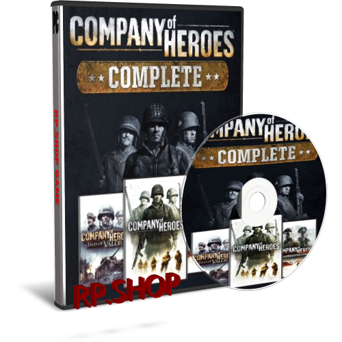แผ่นเกมคอม PC - Company Of Heroes CompleteEdition