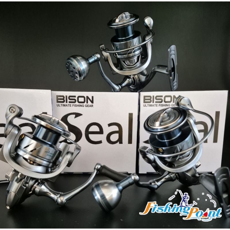 รอกสปินนิ่ง Bison Seal เบอร์2000/3000/4000/5000SW/6000SW