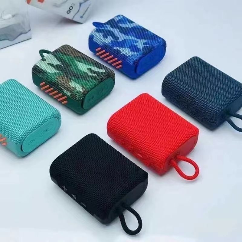 ลำโพงบลูทูธ  ลำโพงไร้สายแบบพกพากันน้ำ GO 3 Wireless Bluetooth Speaker