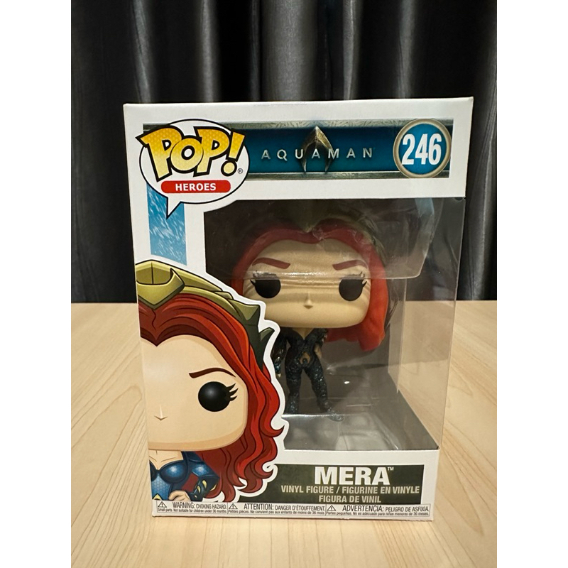 Funko Mera, Aquaman heroes #246 ของแท้ ลิขสิทธิ์ 100%