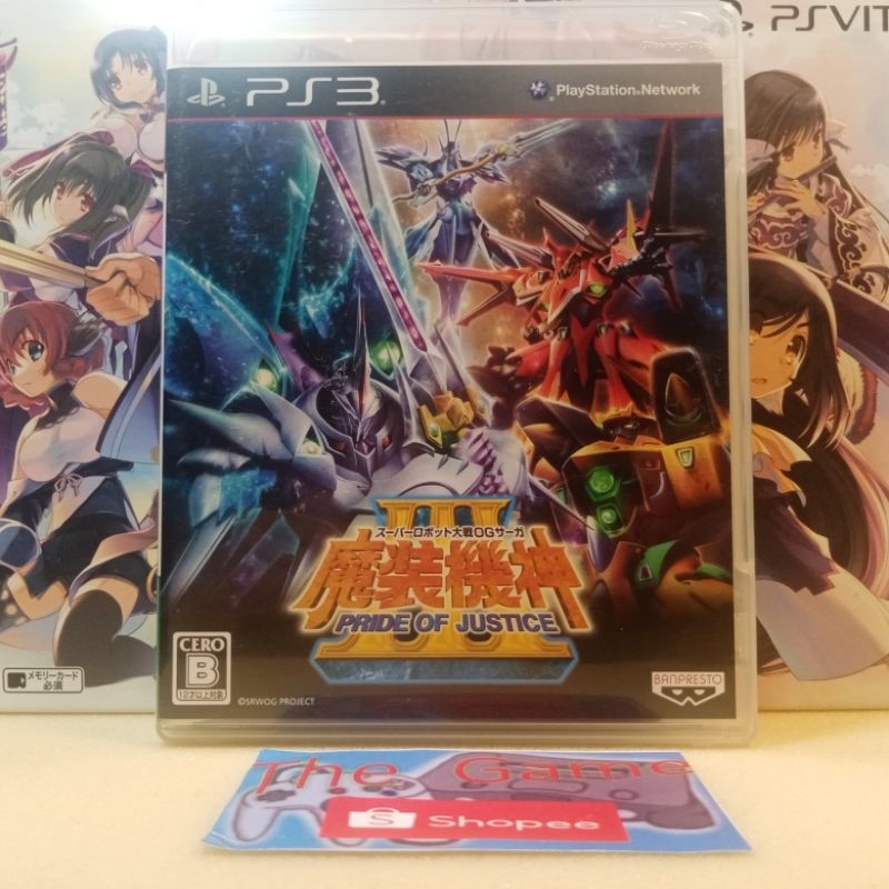 (PS3)​ เเผ่น​เกมส์​ PS3​ Super Robot Taisen OG Saga Masou Kishin III  ZONE2​