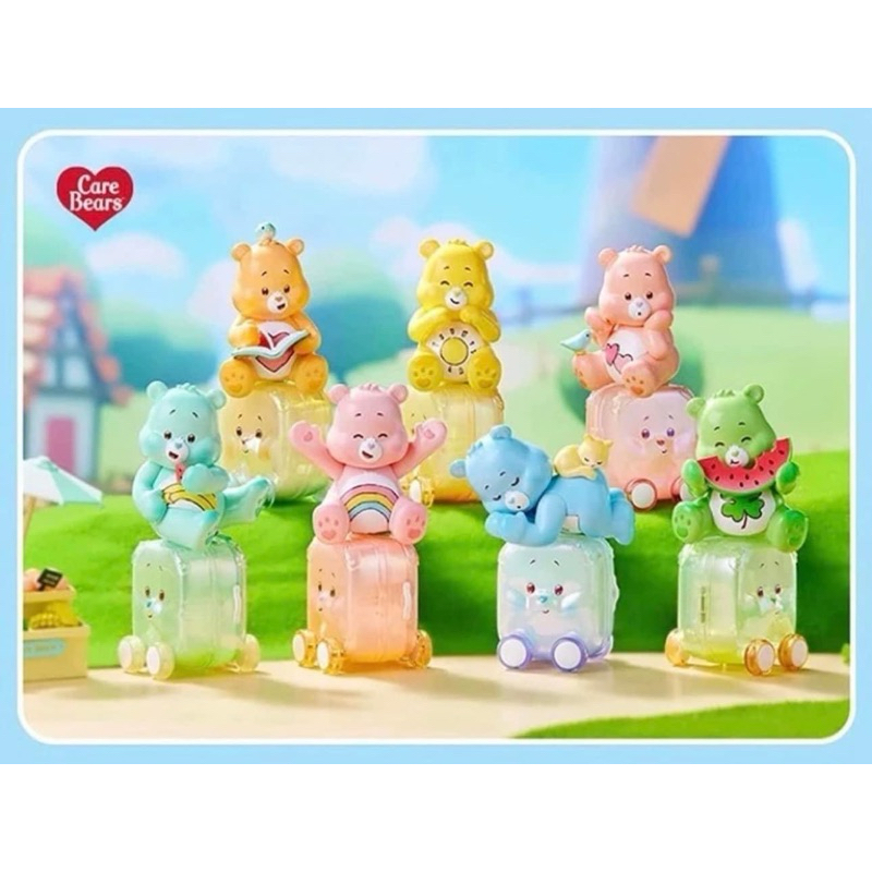 🇹🇭สินค้าพร้อมส่งในไทย กล่องสุ่ม Miniso Care Bear Series Happy Travel