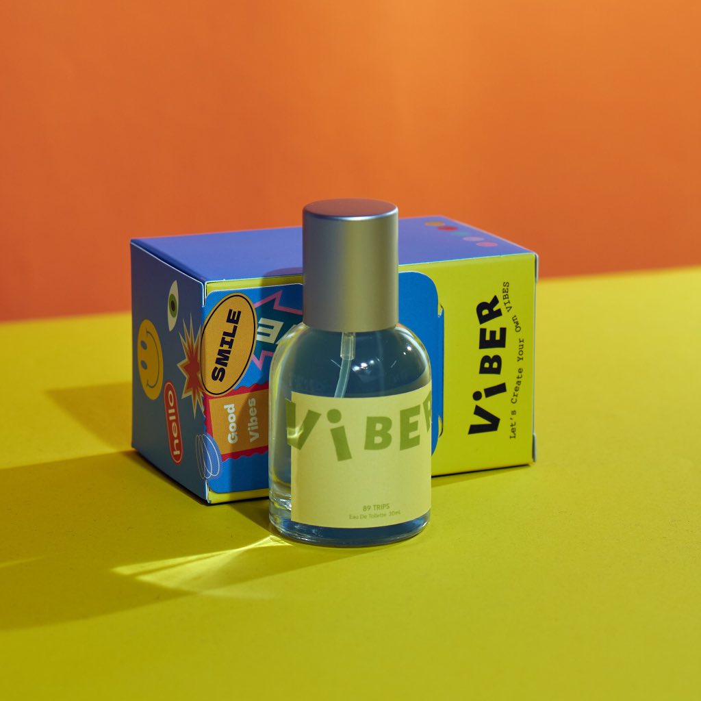 น้ำหอม ViBER กลิ่น 89 Trips หอม Citrus สดชื่น ขนาด 30ml.