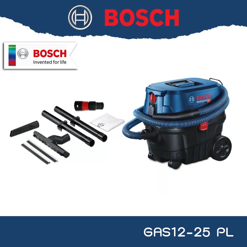 Bosch GAS 12-25 PL เครื่องดูดฝุ่นเปียกแห้ง