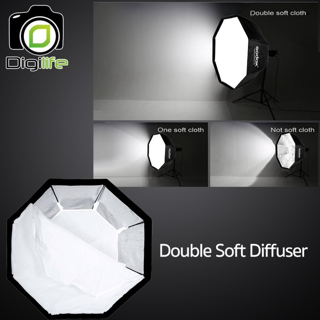 Godox Softbox 140 Assemble Softbox With Grid ( Bowen Mount ) / Digilife Thailand