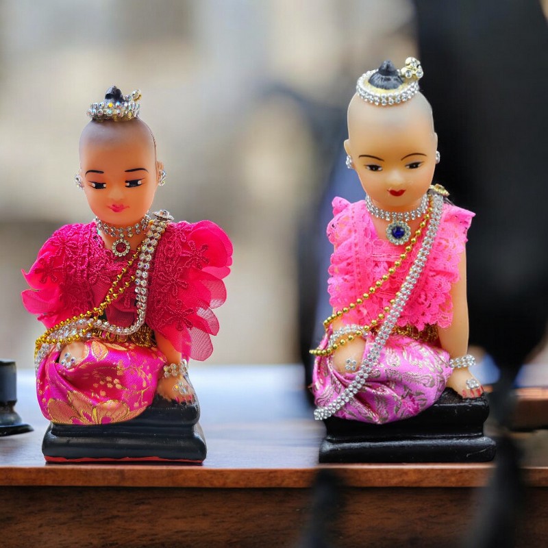 กุมารทอง กุมารีไซต์ 3 นิ้ว ลายเสือ กุมารฤาษี กุมารกวัก ถุงเงิน ถุงทอง กุมารแต่งผ้าใหม่ กุมารเรซิ่น กุมารเทพ กุมารพราย