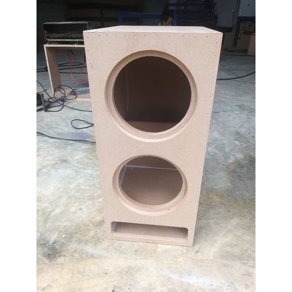 ตู้ซับ 8 นิ้ว 2ดอก ตู้ลำโพงซับ 8 นิ้ว หน้าเปิด เบสแน่น ลอย[S8-013]