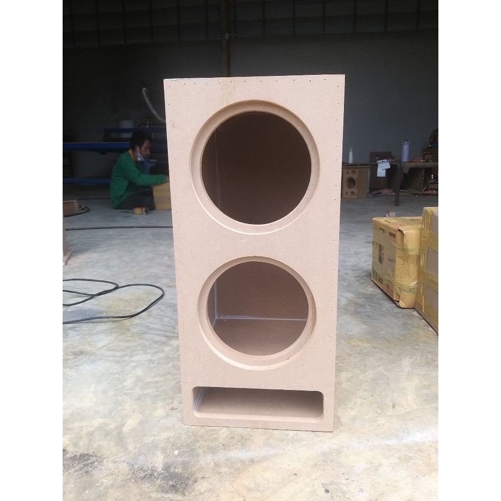 ตู้ซับ 8 นิ้ว 2ดอก ตู้ลำโพงซับ 8 นิ้ว หน้าเปิด เบสแน่น ลอย[S8-013]