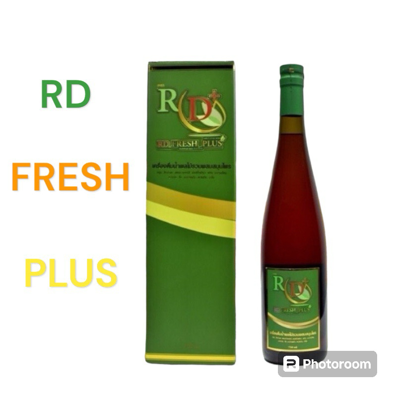 RD เอนไซม์น้ำผลไม้ดิบสกัดเย็นสูตรเข้มข้น อาดี RD FRESH PLUS มีเก็บเงินปลายทาง