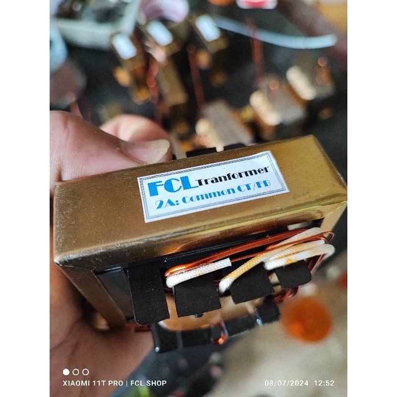 หม้อแปลง 2A รุ่น Common use ใช้ได้ทั้งวงจร Flyback และวงจร CT