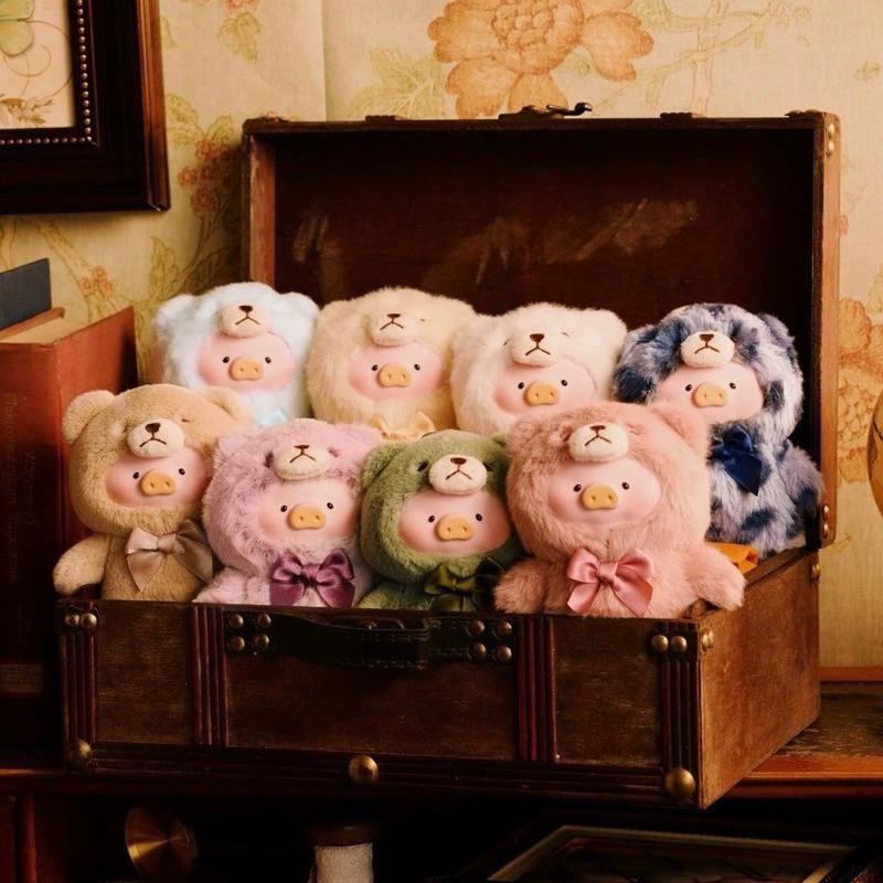 🔥TEDDY LULU THE PIGGY - Vintage Teddy Shop Vinvl Blind Box กล่องสุ่ม