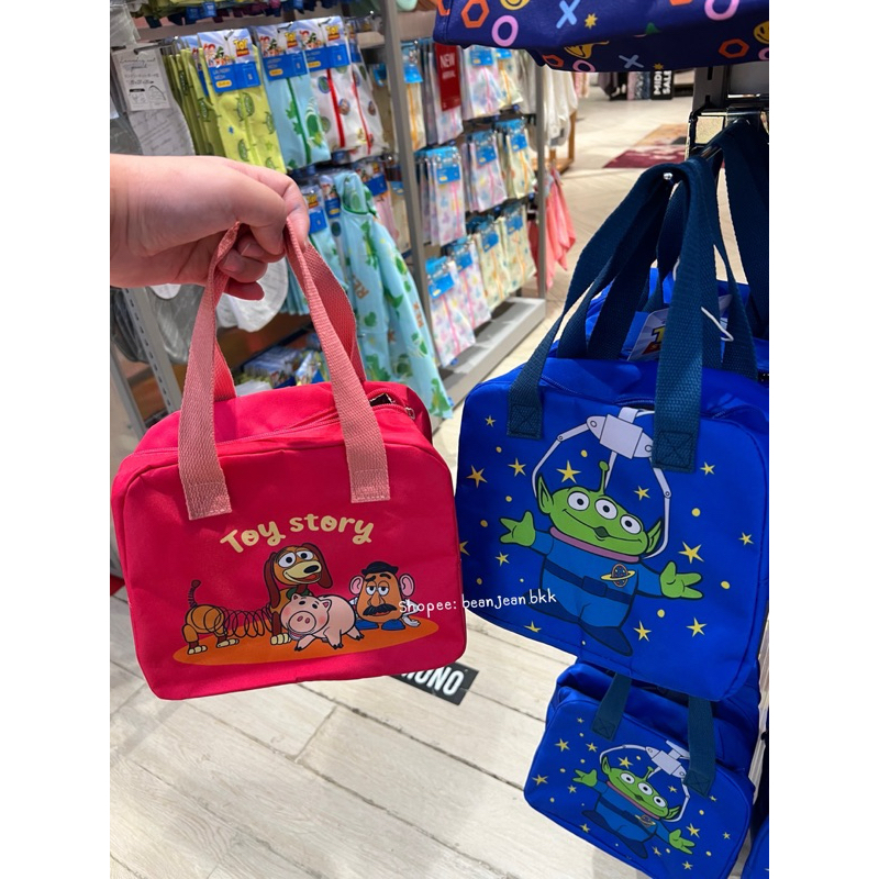 กระเป๋าเก็บความเย็นใส่อาหาร ลายtoystory พร้อมส่ง