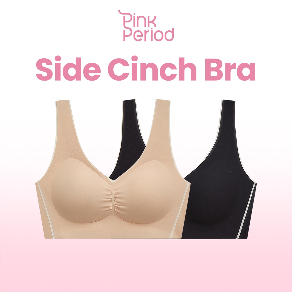 Pink Period Seamless Bra สปอร์ตบรา กระชับอก เก็บทรงดี ป้องกันการหย่อนคล้อย เนื้อผ้าเกรดพรีเมียม