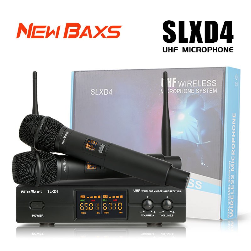 NEW BAXS ไมโครโฟนไร้สายดิจิทัล SLXD4 มีสัญญาณที่เสถียรและประสิทธิภาพที่ยอดเยี่ยม จึงเหมาะสำหรับการแส