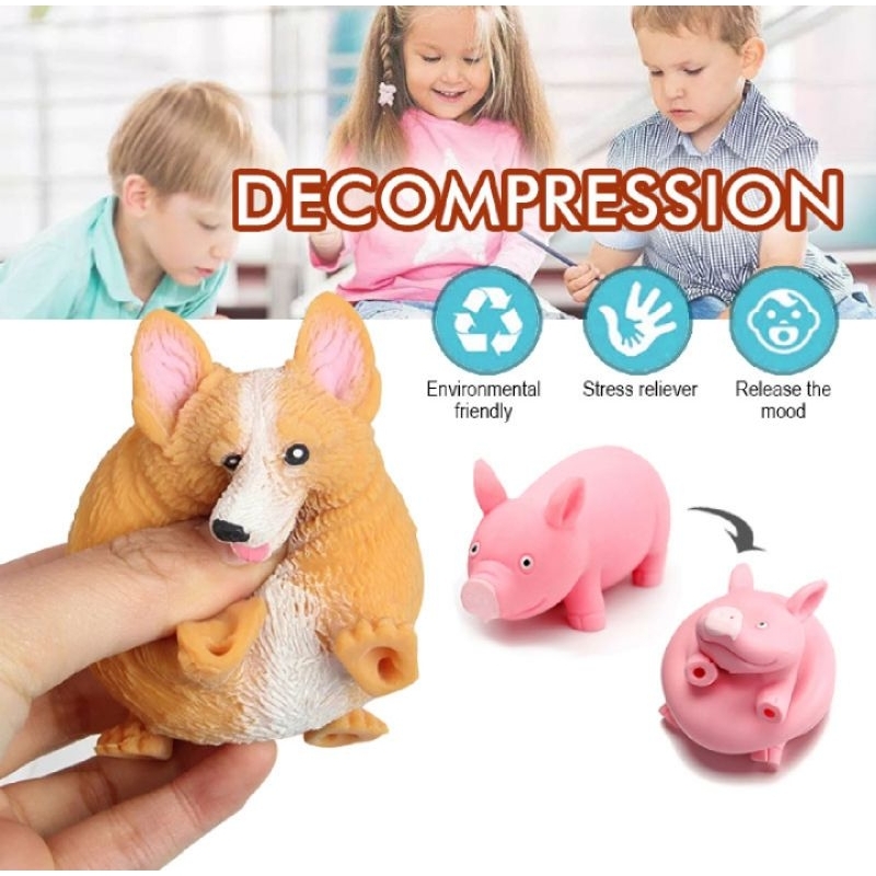 พร้อมส่ง ตุ๊กตาทรายยืด บีบ ดึง คลายคืนสภาพเดิม **เลือกแบบได้**