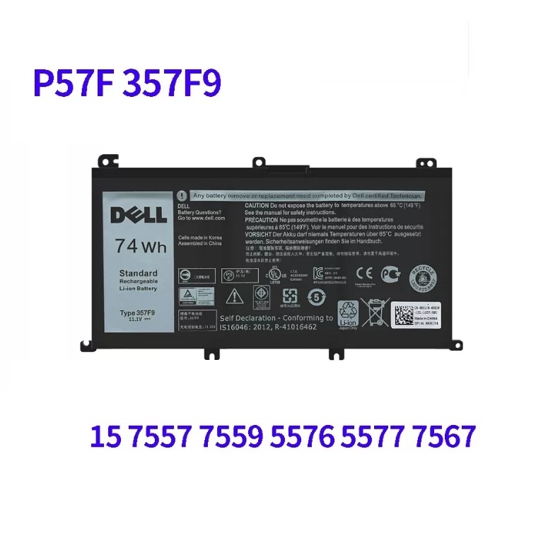 💛Dell 357f9 Inspiron 7000 Serie 7557 7559 7566 7567 7759 7559 5576 71jf4 0gfj6 original.