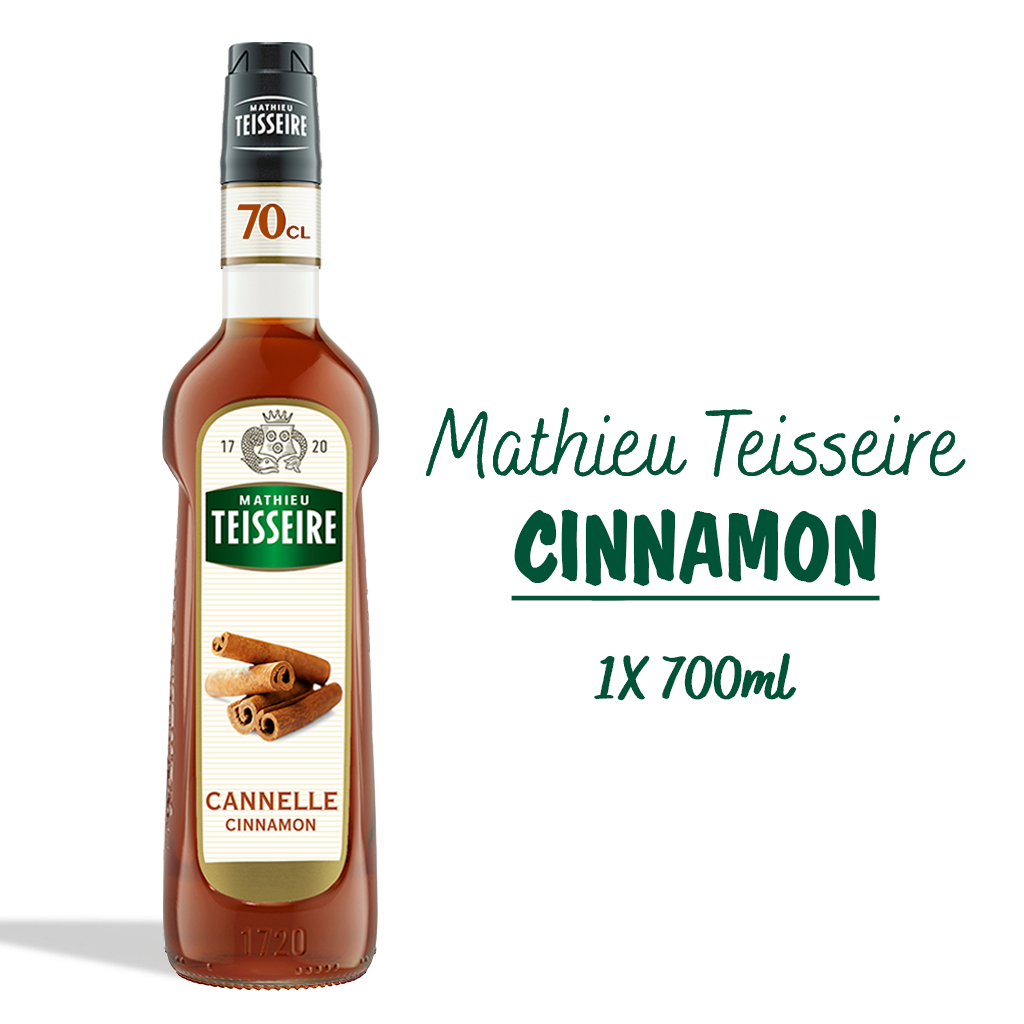 Mathieu Teisseire น้ำเชื่อมกลิ่นอบเชย 700มล. | Mathieu Teisseire Cinnamon Syrup