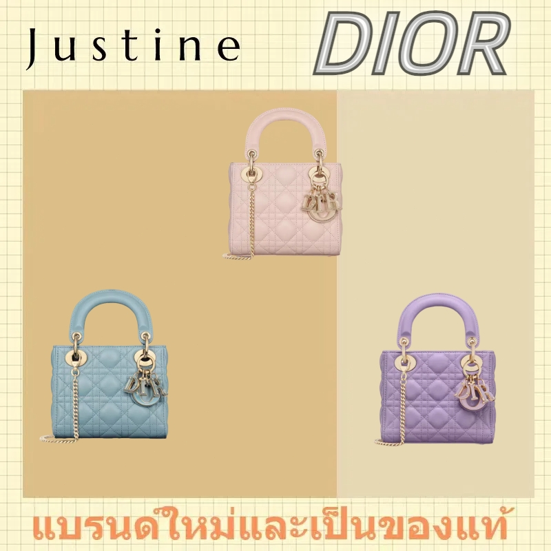 Dior Mini Lady กระเป๋าถือ Dior ยี่ห้อใหม่แท้