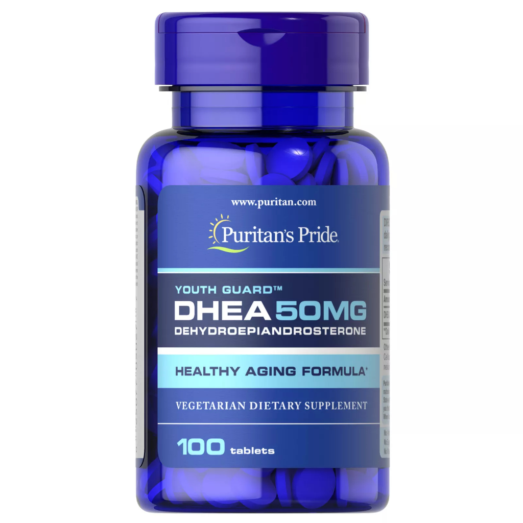 Puritan's Pride DHEA 50 mg 100 Tablets