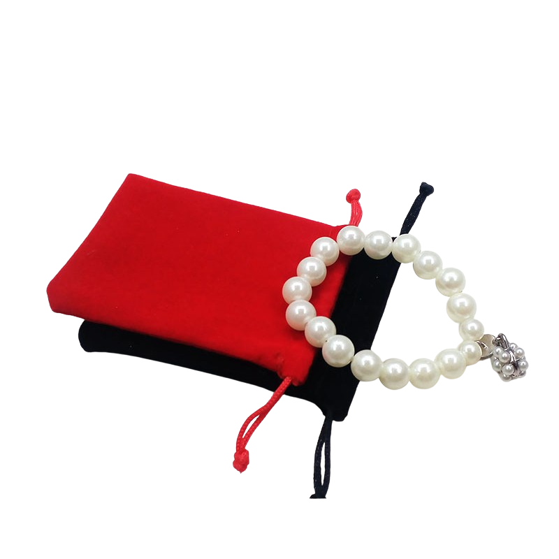 ถุงกำมะหยี่ พรีเมี่ยม สำหรับใส่เครื่องประดับ ขนาด 7x7 cm